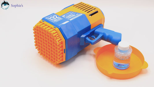 Bubble Gun Machine Kids Automatic Soap Based Bubble Blower